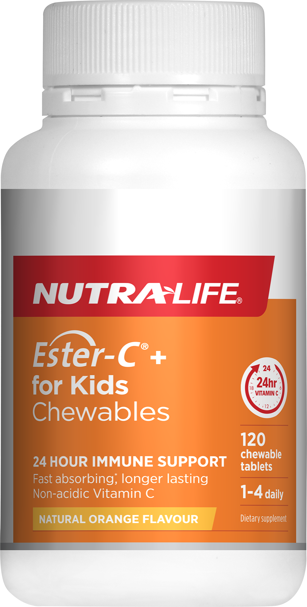 EsterC® + for Kids Chewables NutraLife New Zealand